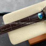 YMS Factory Omega De Ville Prestige 434.13.41.21.06.001 41mm Steel Leather Strap Roman Numerals Grey D (5) YMS Factory Omega De Ville Prestige 434.13.41.21.06.001 41mm Steel Leather Strap Roman Numerals Grey Dial