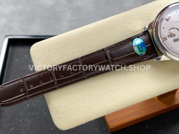 YMS Factory Omega De Ville Prestige 434.13.41.21.06.001 41mm Steel Leather Strap Roman Numerals Grey D (5) YMS Factory Omega De Ville Prestige 434.13.41.21.06.001 41mm Steel Leather Strap Roman Numerals Grey Dial