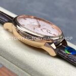 YMS Factory Omega De Ville Prestige 434.23.41.21.09.001 41mm Yellow Gold Leather Strap Roma YMS Factory Omega De Ville Prestige 434.23.41.21.09.001 41mm Yellow Gold Leather Strap Roman Numerals Champagne Dial