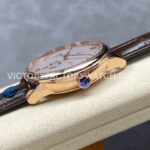 YMS Factory Omega De Ville Prestige 434.53.41.21.02.001 41mm Yellow Gold Leather Strap Roman N (5) YMS Factory Omega De Ville Prestige 434.53.41.21.02.001 41mm Yellow Gold Leather Strap Roman Numerals Silver Dial