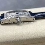 8848 Factory Cartier Tank Américaine 19mm Diamond Bezel Roman Numerals Silver Dial (5) 8848 Factory Cartier Tank Américaine 19mm Diamond Bezel Roman Numerals Silver Dial