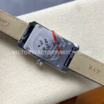 8848 Factory Cartier Tank Américaine 19mm Leather Strap Diamond Bezel Roman Numerals Silver Dial (5) 8848 Factory Cartier Tank Américaine 19mm Leather Strap Diamond Bezel Roman Numerals Silver Dial