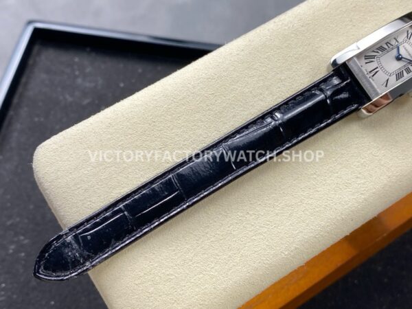 8848 Factory Cartier Tank Américaine W2601956 19mm Roman Numerals Silver Dial (5) 8848 Factory Cartier Tank Américaine W2601956 19mm Roman Numerals Silver Dial