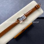 8848 Factory Cartier Tank Américaine W2607456 19mm Rose Gold Roman Numerals Silver Dial