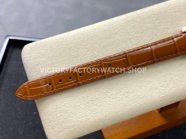 8848 Factory Cartier Tank Américaine W2607456 19mm Rose Gold Roman Numerals Silver Dial