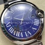 AF Factory Cartier Ballon Bleu WSBB0025 42mm Full Steel Roman Numerals Blue Dial