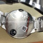 AF Factory Cartier Ballon Bleu 42mm Full Steel Roman Numerals Brown Dial (11) AF Factory Cartier Ballon Bleu 42mm Full Steel Roman Numerals Brown Dial