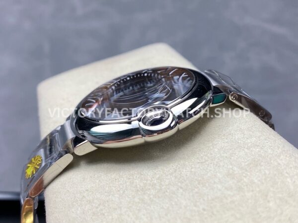 AF Factory Cartier Ballon Bleu 42mm Full Steel Roman Numerals Brown Dial (7) AF Factory Cartier Ballon Bleu 42mm Full Steel Roman Numerals Brown Dial