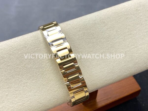 AF Factory Cartier Ballon Bleu W69001Z2 28mm Full Gold Roman Numerals Silver Dial