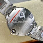 AF Factory Cartier Ballon Bleu W69012Z4 42mm Full Steel Roman Numerals Silver Dial (9) AF Factory Cartier Ballon Bleu W69012Z4 42mm Full Steel Roman Numerals Silver Dial