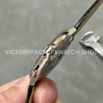 AF Factory Cartier Ballon Bleu W69016Z4 42mm Steel Leather Strap Roman Numerals Silver Dial (1) AF Factory Cartier Ballon Bleu W69016Z4 42mm Steel Leather Strap Roman Numerals Silver Dial