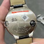 AF Factory Cartier Ballon Bleu W69016Z4 42mm Steel Leather Strap Roman Numerals Silver Dial (6) AF Factory Cartier Ballon Bleu W69016Z4 42mm Steel Leather Strap Roman Numerals Silver Dial