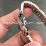 AF Factory Cartier Ballon Bleu W6920034 28mm Full Steel Roman Numerals Pink Dial (2) AF Factory Cartier Ballon Bleu W6920034 28mm Full Steel Roman Numerals Pink Dial