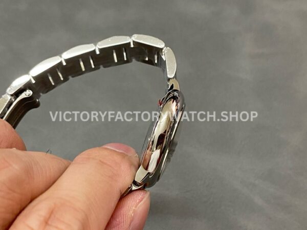 AF Factory Cartier Ballon Bleu W6920038 28mm Full Strap Roman Numerals Pink Dial