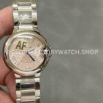 AF Factory Cartier Ballon Bleu W6920038 28mm bracelet pink dial watch