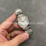 AF Factory Cartier Ballon Bleu W6920046 36mm Full Steel Roman Numerals White Dial