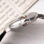AF Factory Cartier Ballon Bleu W6920098 33mm Half Rose Gold Roman Numerals Mother Of Pearl Dial