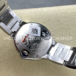 AF Factory Cartier Ballon Bleu WE902073 28mm Full Steel Roman Numerals Diamond Silver Dial