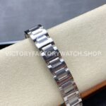 AF Factory Cartier Ballon Bleu WE902079 28mm Full Steel Rose Gold Diamond Bezel Roman Numerals S ( (8) AF Factory Cartier Ballon Bleu WE902079 28mm Full Steel Rose Gold Diamond Bezel Roman Numerals Silver Dial