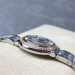 AF Factory Cartier Ballon Bleu WE902079 28mm Full Steel Rose Gold Diamond Bezel Roman Numerals S ( (9) AF Factory Cartier Ballon Bleu WE902079 28mm Full Steel Rose Gold Diamond Bezel Roman Numerals Silver Dial