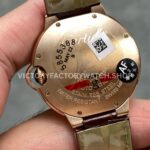 AF Factory Cartier Ballon Bleu WGBB0009 36mm Rose Gold Brown Leather Strap Roman Numerals White Dial (10) AF Factory Cartier Ballon Bleu WGBB0009 36mm Rose Gold Brown Leather Strap Roman Numerals White Dial