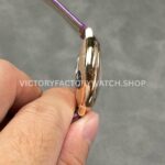 AF Factory Cartier Ballon Bleu WGBB0009 36mm Rose Gold Purple Leather Strap Roman Numerals White Dial (7) AF Factory Cartier Ballon Bleu WGBB0009 36mm Rose Gold Purple Leather Strap Roman Numerals White Dial
