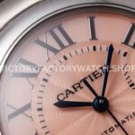 AF Factory Cartier Ballon Bleu WSBB0046 33mm Full Steel Roman Numerals Pink Dial (6) AF Factory Cartier Ballon Bleu WSBB0046 33mm Full Steel Roman Numerals Pink Dial