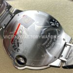 AF Factory Cartier Ballon Bleu WSBB0071 42mm Full Steel Roman Numerals Green Dial (1) AF Factory Cartier Ballon Bleu WSBB0071 42mm Full Steel Roman Numerals Green Dial