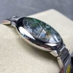 AF Factory Cartier Ballon Bleu WSBB0071 42mm Full Steel Roman Numerals Green Dial (10) AF Factory Cartier Ballon Bleu WSBB0071 42mm Full Steel Roman Numerals Green Dial