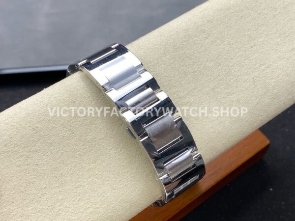 AF Factory Cartier Ballon Bleu WSBB0071 42mm Full Steel Roman Numerals Green Dial (8) AF Factory Cartier Ballon Bleu WSBB0071 42mm Full Steel Roman Numerals Green Dial