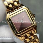 AF Factory Cartier Panthère 27mm Full Rose Gold Brown Dial (5) AF Factory Cartier Panthère 27mm Full Rose Gold Brown Dial