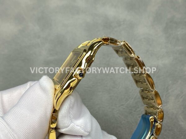 AF Factory Cartier Panthère 27mm Full Yellow Gold Gold Dial (5) AF Factory Cartier Panthère 27mm Full Yellow Gold Gold Dial