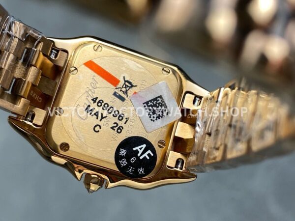AF Factory Cartier Panthère CRWJPN0035 27mm Full Rose Gold Diamond Bezel Brown Dial (5) AF Factory Cartier Panthère CRWJPN0035 27mm Full Rose Gold Diamond Bezel Brown Dial