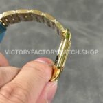 AF Factory Cartier Panthère W25014B9 27mm Full Yellow Gold Roman Numerals Silver Dial