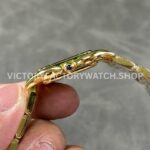 AF Factory Cartier Panthère W25014B9 27mm Full Yellow Gold Roman Numerals Silver Dial