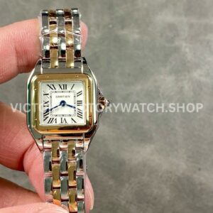 AF Factory Cartier Panthère W2PN0006 22mm two-tone bracelet silver dial watch