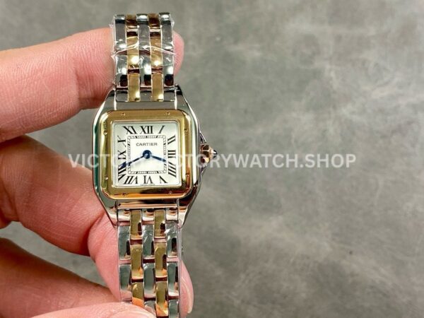 AF Factory Cartier Panthère W2PN0006 22mm two-tone bracelet silver dial watch