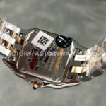 AF Factory Cartier Panthère W2PN0007 27mm Half Yellow Gold Roman Numerals Silver Dial (3) AF Factory Cartier Panthère W2PN0007 27mm Half Yellow Gold Roman Numerals Silver Dial