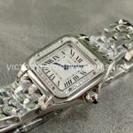 AF Factory Cartier Panthère W4PN0007 22mm Full Steel Diamond Bezel Roman Numerals White Dial