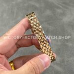 AF Factory Cartier Panthère WGPN0006 22mm Full Rose Gold Roman Numerals Silver Dial