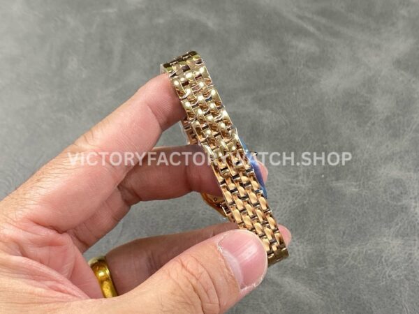 AF Factory Cartier Panthère WGPN0006 22mm Full Rose Gold Roman Numerals Silver Dial