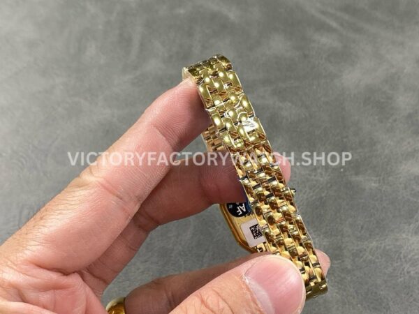 AF Factory Cartier Panthère WGPN0008 22mm Full Yellow Gold Roman Numerals Silver Dial