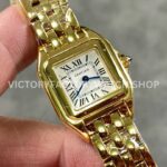 AF Factory Cartier Panthère WGPN0008 22mm Full Yellow Gold Roman Numerals Silver Dial