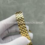 AF Factory Cartier Panthère WJPN0016 27mm Diamond Bezel Full Yellow Gold Roman Numerals Silver Dial