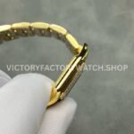 AF Factory Cartier Panthère WJPN0016 27mm Diamond Bezel Full Yellow Gold Roman Numerals Silver Dial