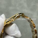 AF Factory Cartier Panthère WJPN0016 27mm Diamond Bezel Full Yellow Gold Roman Numerals Silver Dial