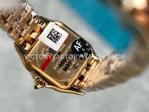 AF Factory Cartier Panthère WJPN0035 22mm Full Rose Gold Brown Dial