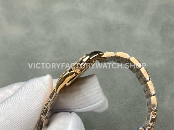 AF Factory Cartier Panthère WJPN0035 22mm Full Rose Gold Diamond Bezel Brown Dial