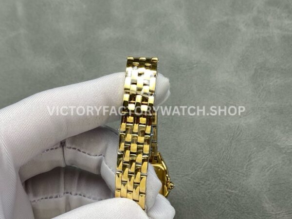 AF Factory Cartier Panthère WJPN0057 22mm Full Yellow Gold Diamond Bezel Gold Dial