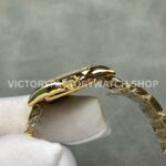 AF Factory Cartier Panthère WJPN0057 22mm Full Yellow Gold Diamond Bezel Gold Dial